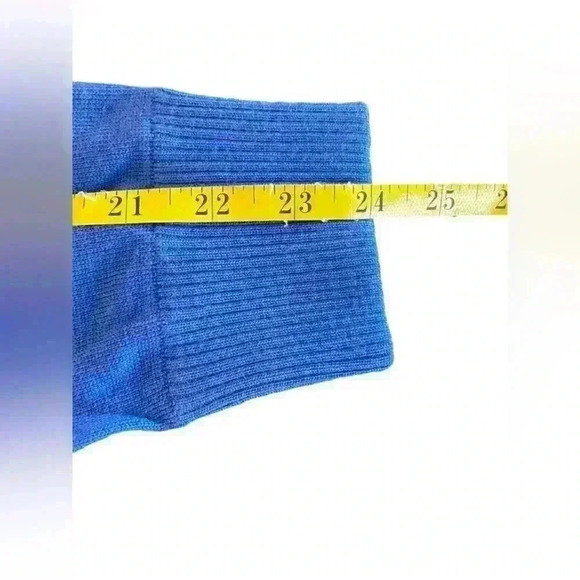 Set of 2 TailorByrd 1/4 Zip Washable Wool Blue Men’s Sweaters Size XL Royal/Navy - Picture 15 of 16